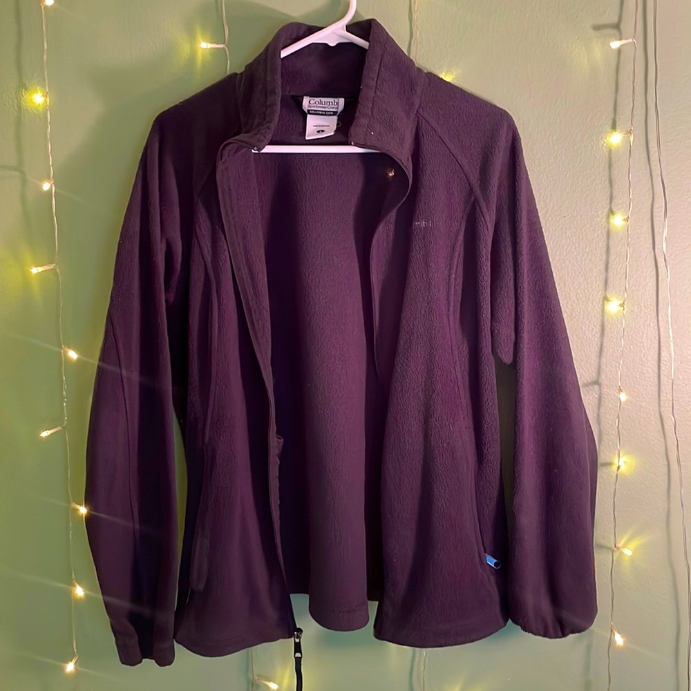 Black Columbia Zip-up Jacket